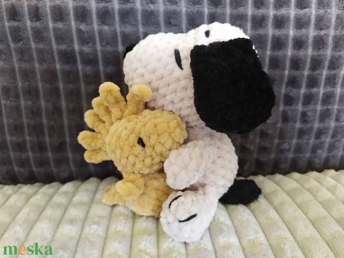 Snoopy és barátja Woodstock - játék & sport - plüssállat & játékfigura - kutya - Meska.hu Snoopy és barátja Woodstock - játék & sport - plüssállat & játékfigura - kutya - Meska.hu