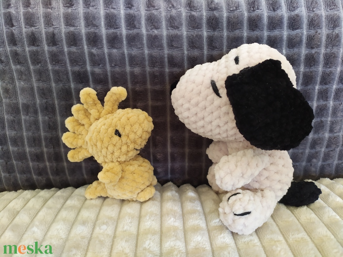 Snoopy és barátja Woodstock - játék & sport - plüssállat & játékfigura - kutya - Meska.hu Snoopy és barátja Woodstock - játék & sport - plüssállat & játékfigura - kutya - Meska.hu