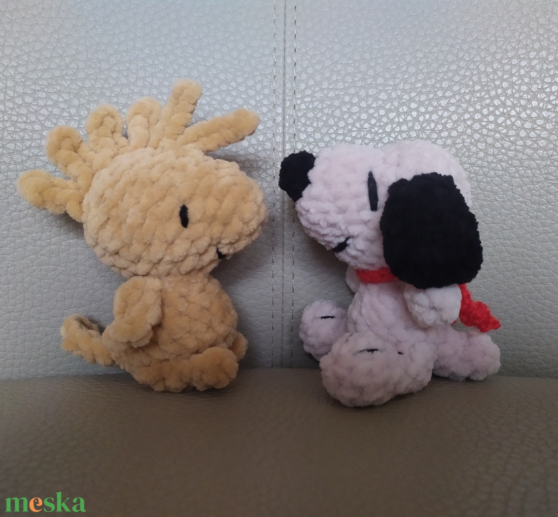 Snoopy és barátja Woodstock - játék & sport - plüssállat & játékfigura - kutya - Meska.hu Snoopy és barátja Woodstock - játék & sport - plüssállat & játékfigura - kutya - Meska.hu