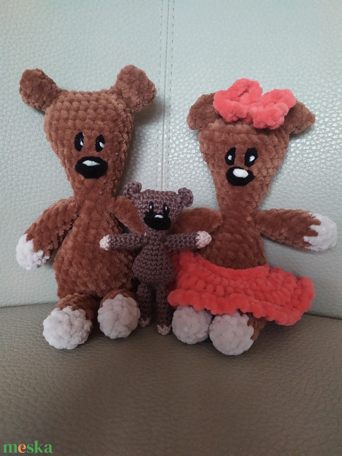 Teddy maci család - játék & sport - plüssállat & játékfigura - plüss mesefigurák - Meska.hu Teddy maci család - játék & sport - plüssállat & játékfigura - plüss mesefigurák - Meska.hu