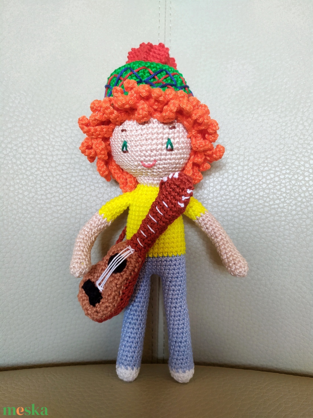 Horgolt Tompeti figura - játék & sport - plüssállat & játékfigura - más figura - Meska.hu