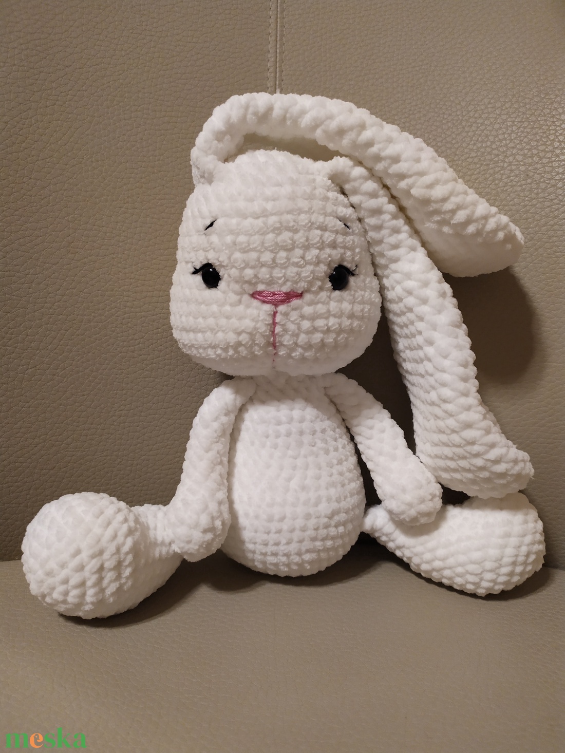 Hosszú fülü nyuszi - játék & sport - plüssállat & játékfigura - nyuszi - Meska.hu