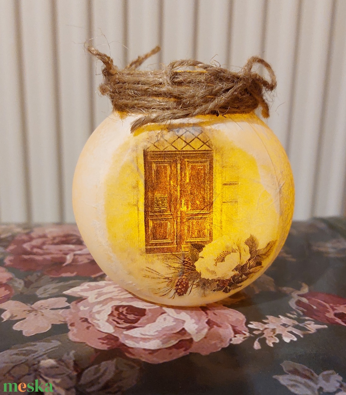 Mécsestartó fűszertartóból - otthon & életmód - gyertya, illat, aroma - mécses és mécsestartó - Meska.hu