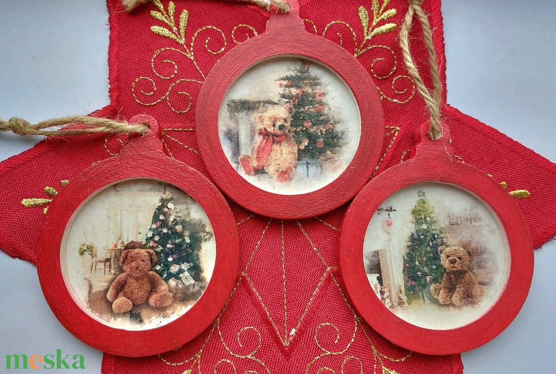 Macis díszek - otthon & életmód - dekoráció - fali és függő dekoráció - függődísz - Meska.hu