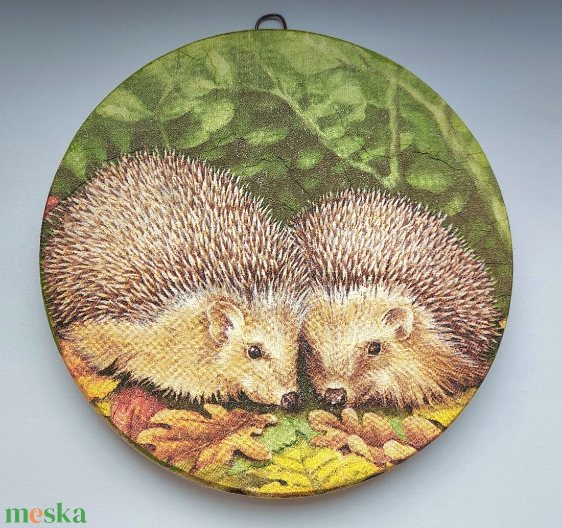 Sünis kép - otthon & életmód - dekoráció - kép & falikép - fából készült kép - Meska.hu