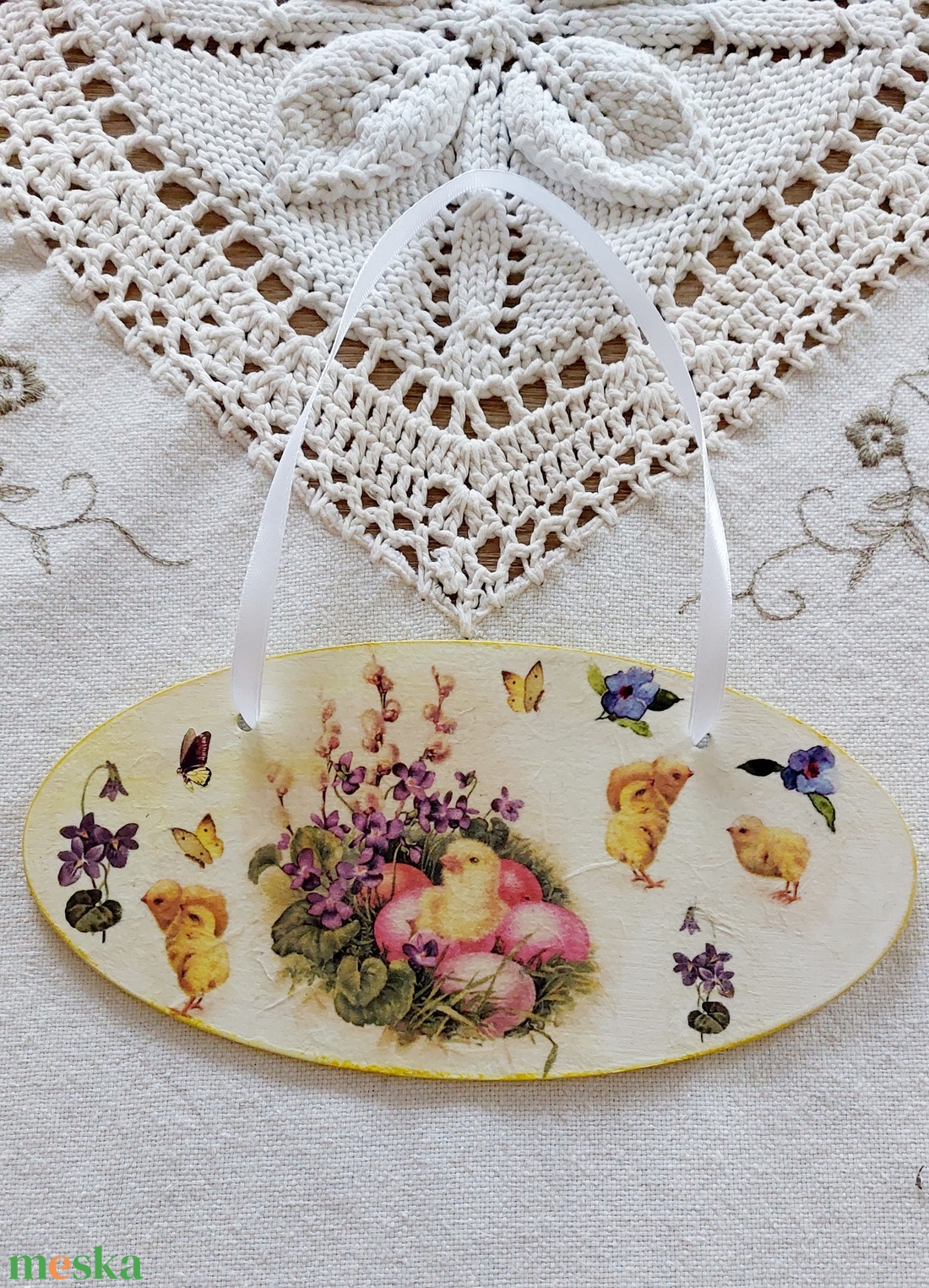 Húsvéti függődísz - otthon & életmód - dekoráció - fali és függő dekoráció - függődísz - Meska.hu