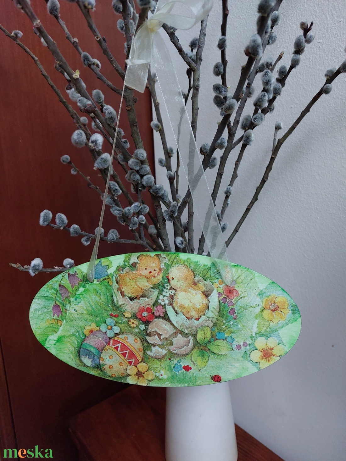 Húsvéti függődísz - otthon & életmód - dekoráció - fali és függő dekoráció - függődísz - Meska.hu