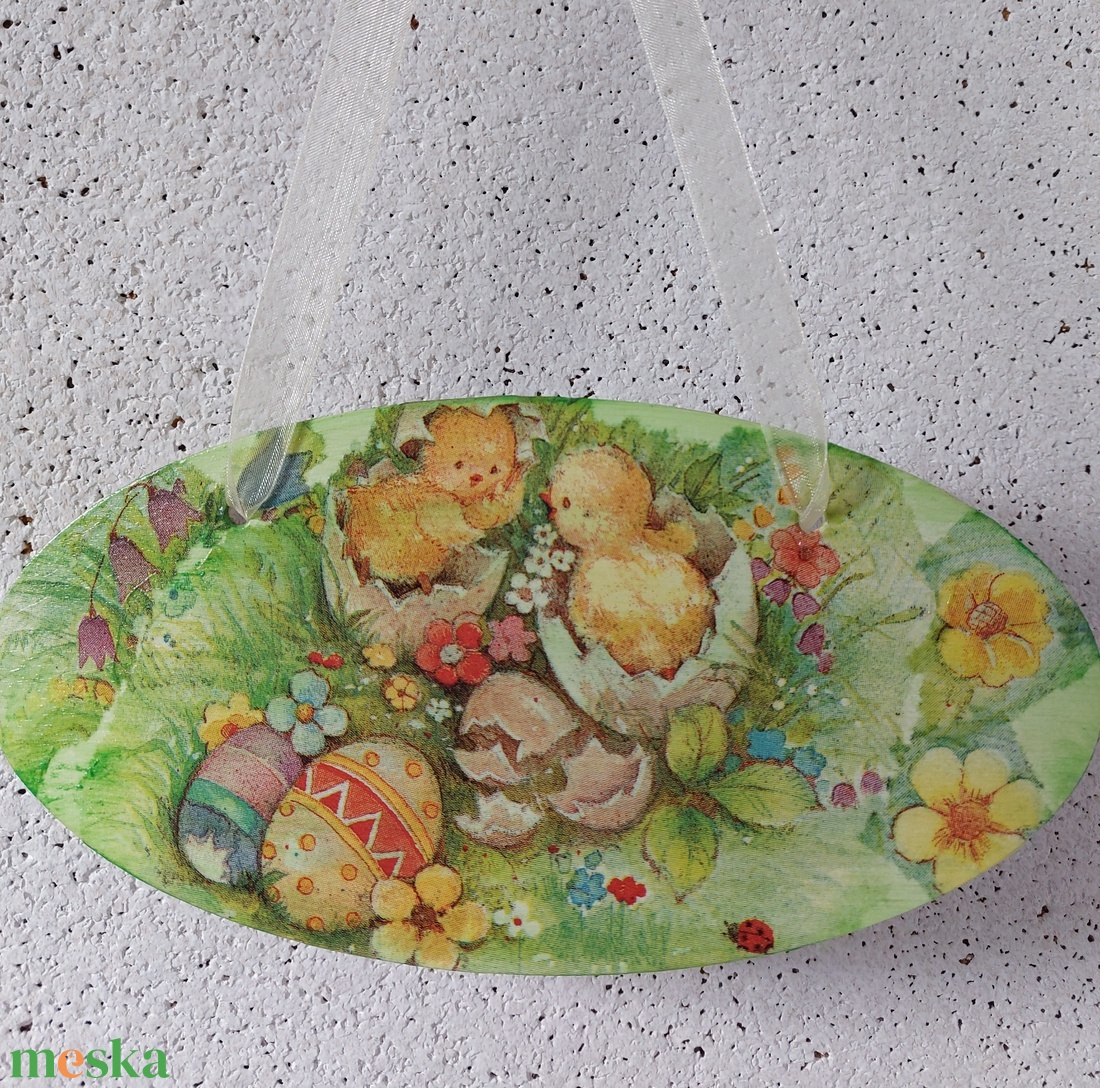 Húsvéti függődísz - otthon & életmód - dekoráció - fali és függő dekoráció - függődísz - Meska.hu