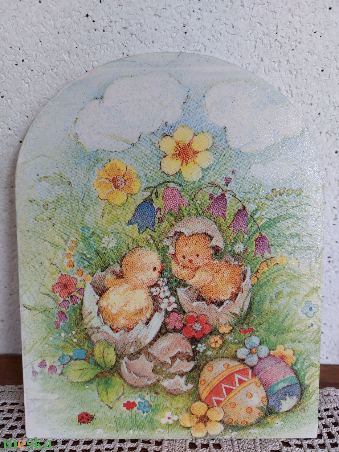 Húsvéti kép - otthon & életmód - dekoráció - fali és függő dekoráció - függődísz - Meska.hu