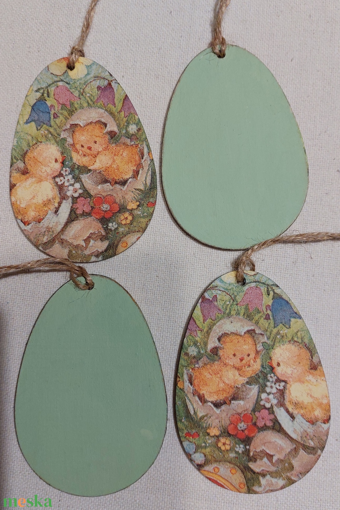 Húsvéti tojások - otthon & életmód - dekoráció - fali és függő dekoráció - függődísz - Meska.hu
