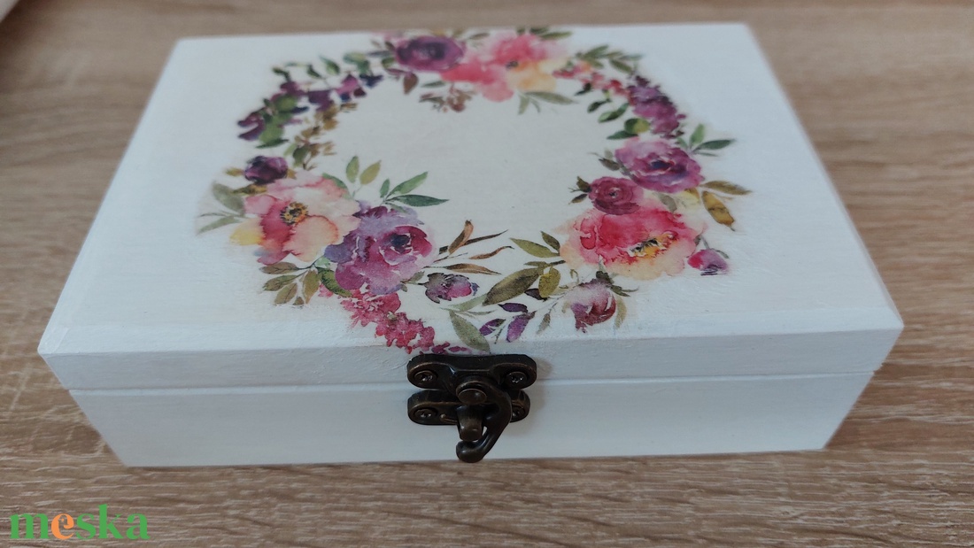 Ékszerdoboz - esküvő - emlék & ajándék - nászajándék - esküvői pénzátadó doboz - Meska.hu