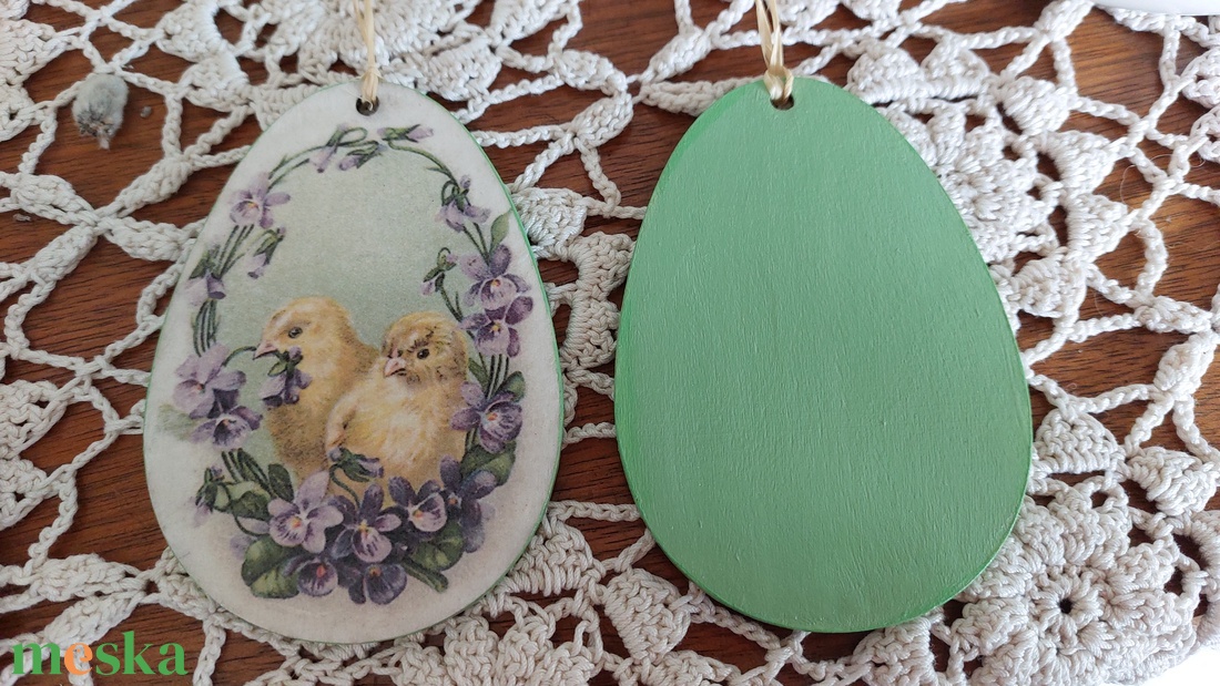 Húsvéti tojások - ünnepi díszek, dekorációk - húsvéti díszek és dekorációk - húsvéti tojásfadíszek - Meska.hu