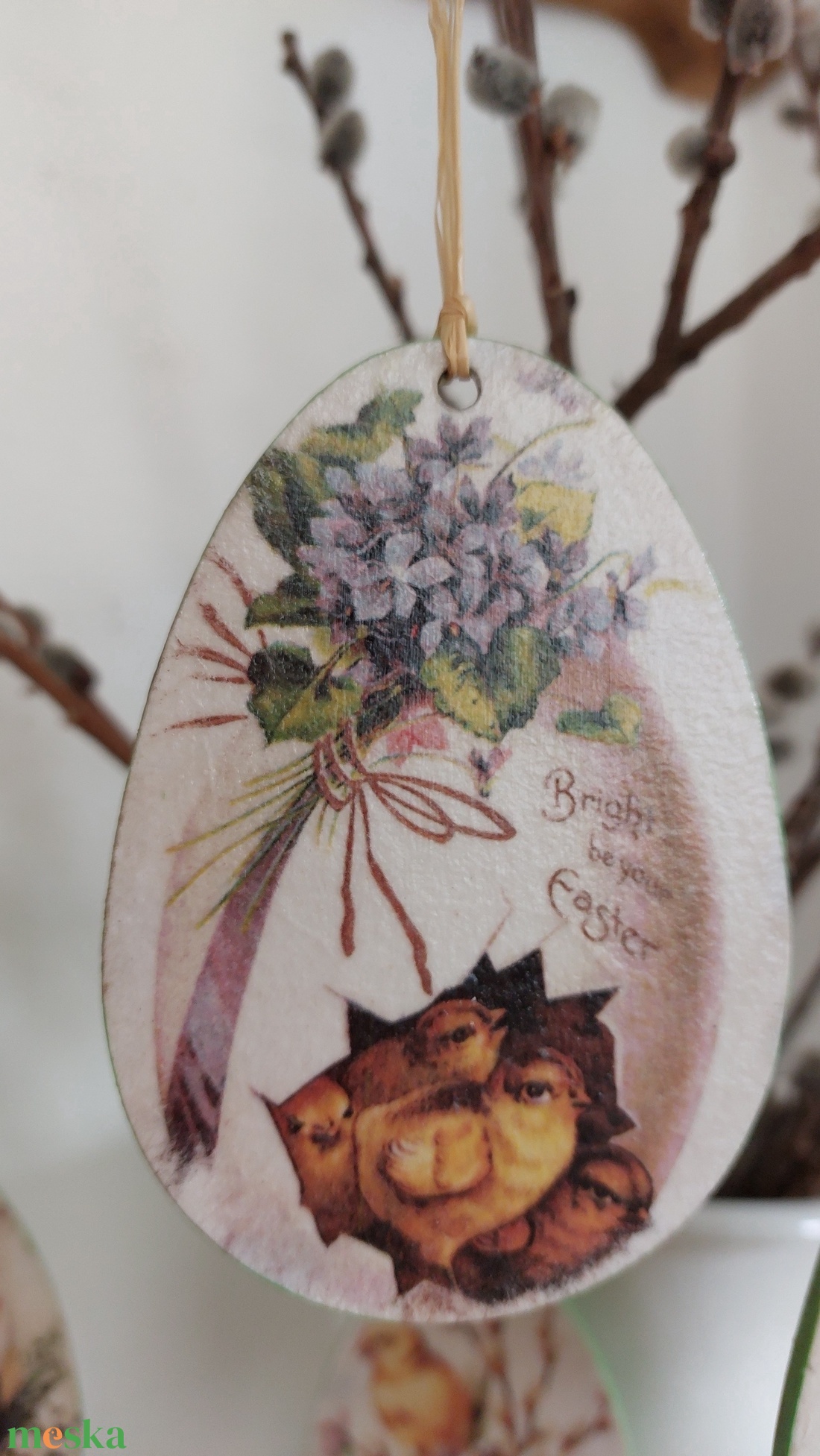 Húsvéti tojások - ünnepi díszek, dekorációk - húsvéti díszek és dekorációk - húsvéti tojásfadíszek - Meska.hu