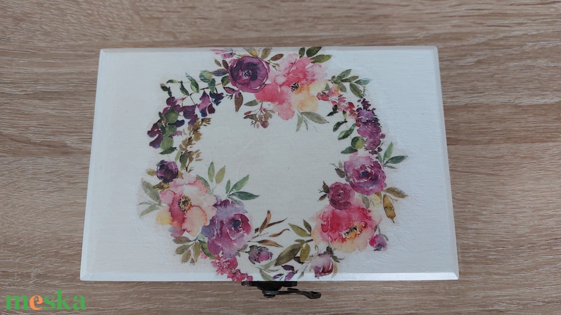 Virágos függődísz - otthon & életmód - dekoráció - fali és függő dekoráció - függődísz - Meska.hu