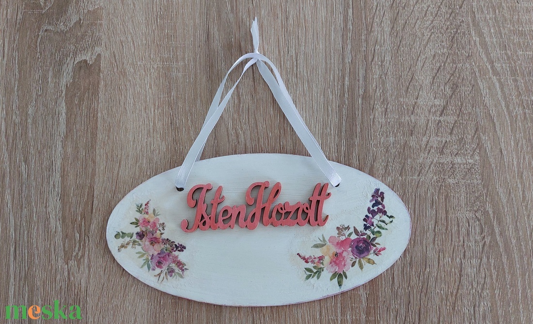 Isten Hozott függődísz - otthon & életmód - dekoráció - ajtó- és ablak dekoráció - ajtódísz & kopogtató - Meska.hu