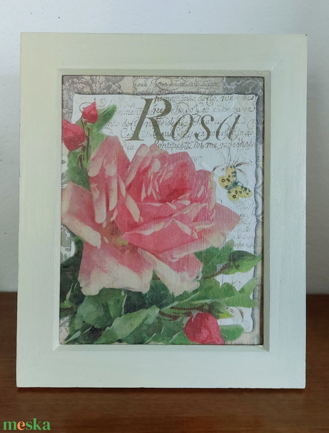 Rózsás kép - otthon & életmód - dekoráció - dísztárgy - Meska.hu