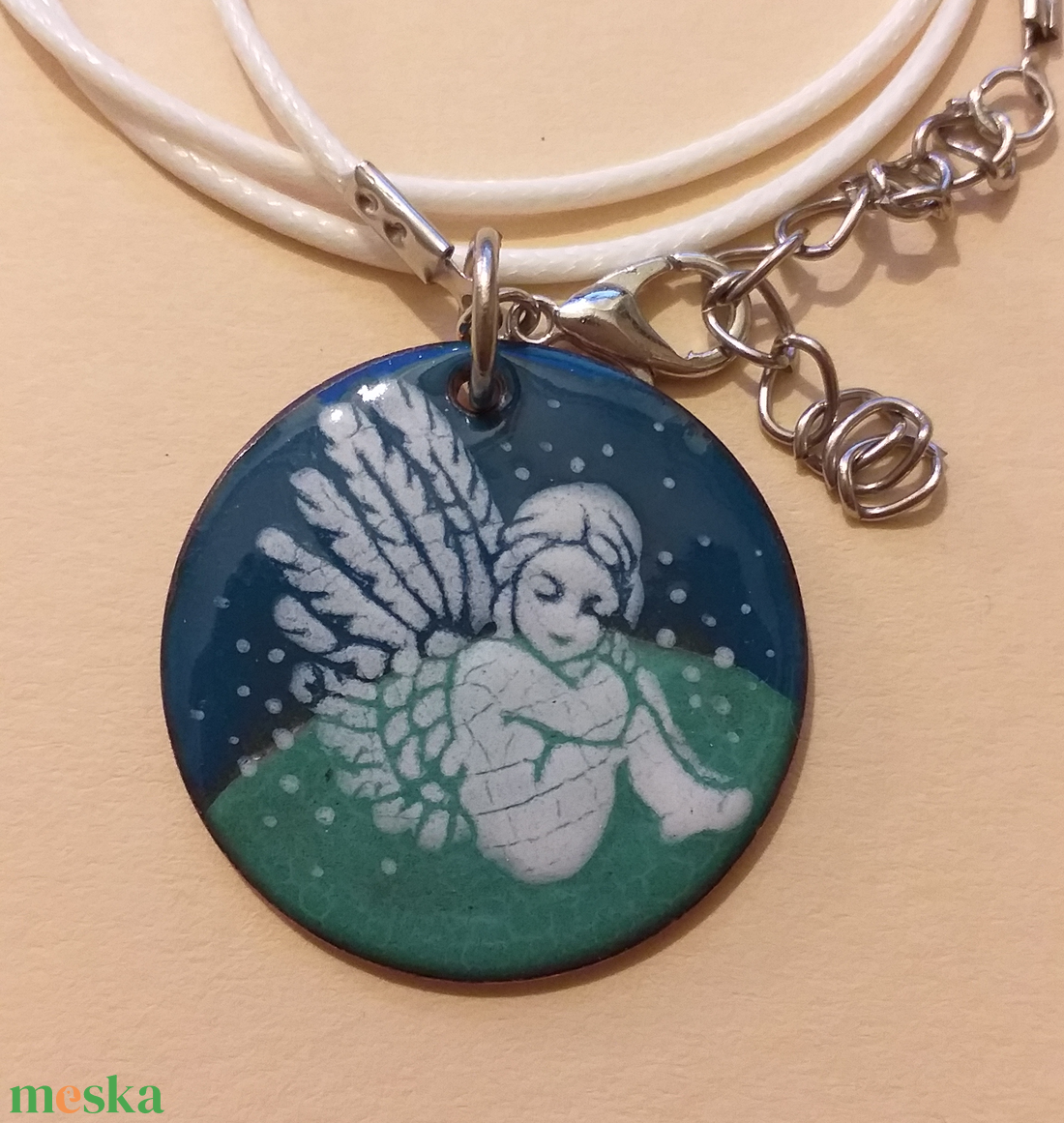 Angyalkám - ékszer - nyaklánc - medálos nyaklánc - Meska.hu