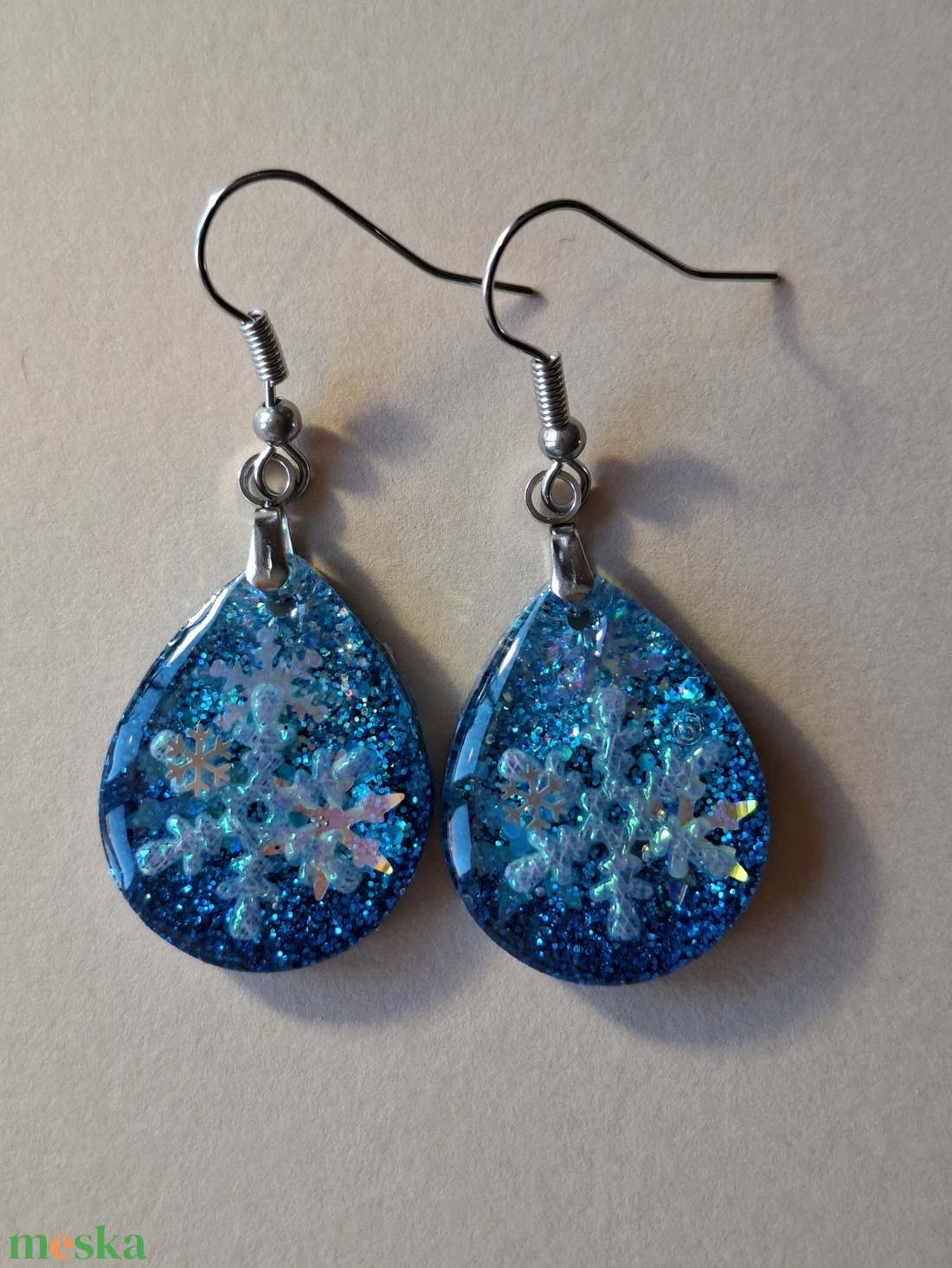 Hóesésben - fülbevaló - ékszer - fülbevaló - lógó fülbevaló - Meska.hu