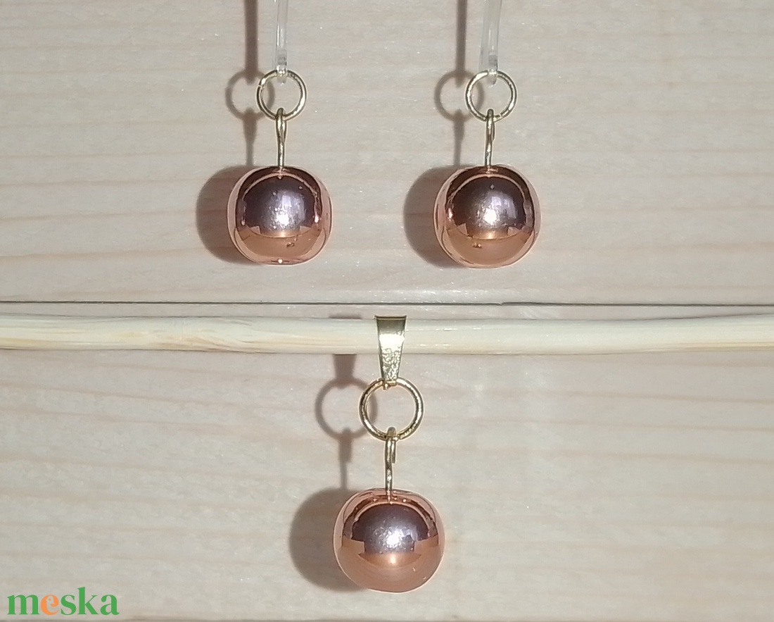 Rosegold Hematit ékszer szett - ékszer - ékszerszett - Meska.hu Rosegold Hematit ékszer szett - ékszer - ékszerszett - Meska.hu