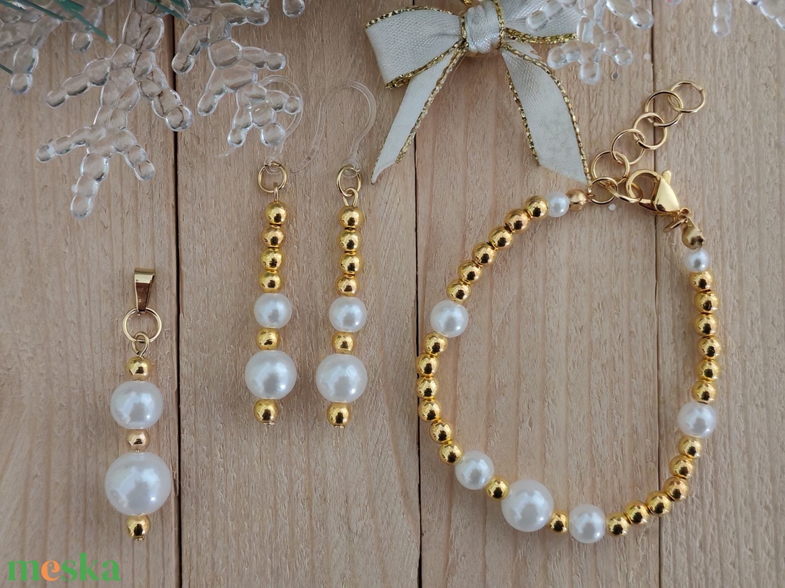 Karácsonyi ékszerszett  - ékszer - ékszerszett - Meska.hu