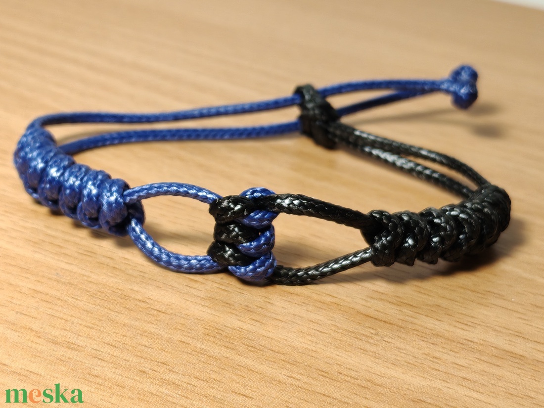 Férfi Makramé Karkötő - ékszer - karkötő - fonott karkötő - Meska.hu