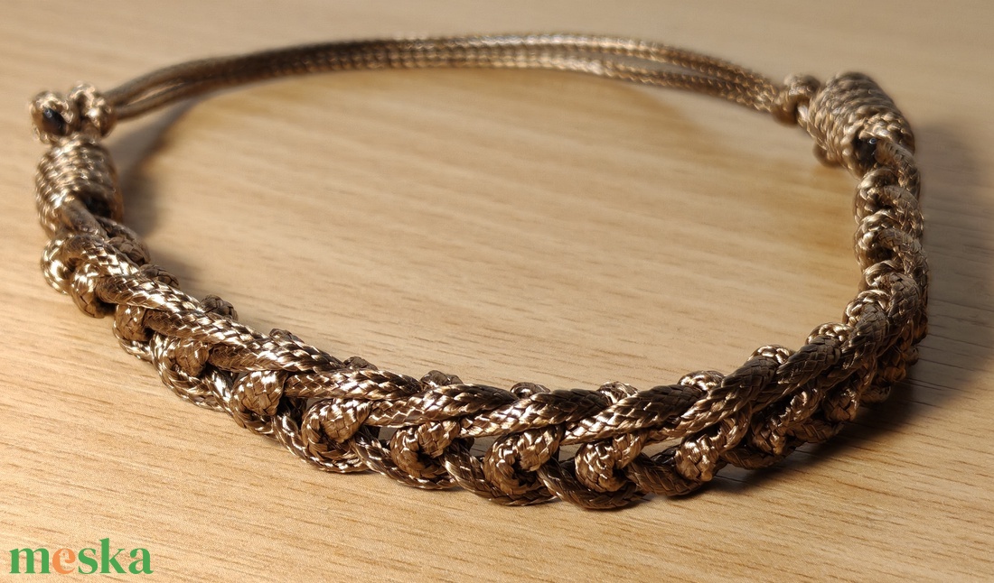 Férfi Makramé Karkötő - ékszer - karkötő - fonott karkötő - Meska.hu