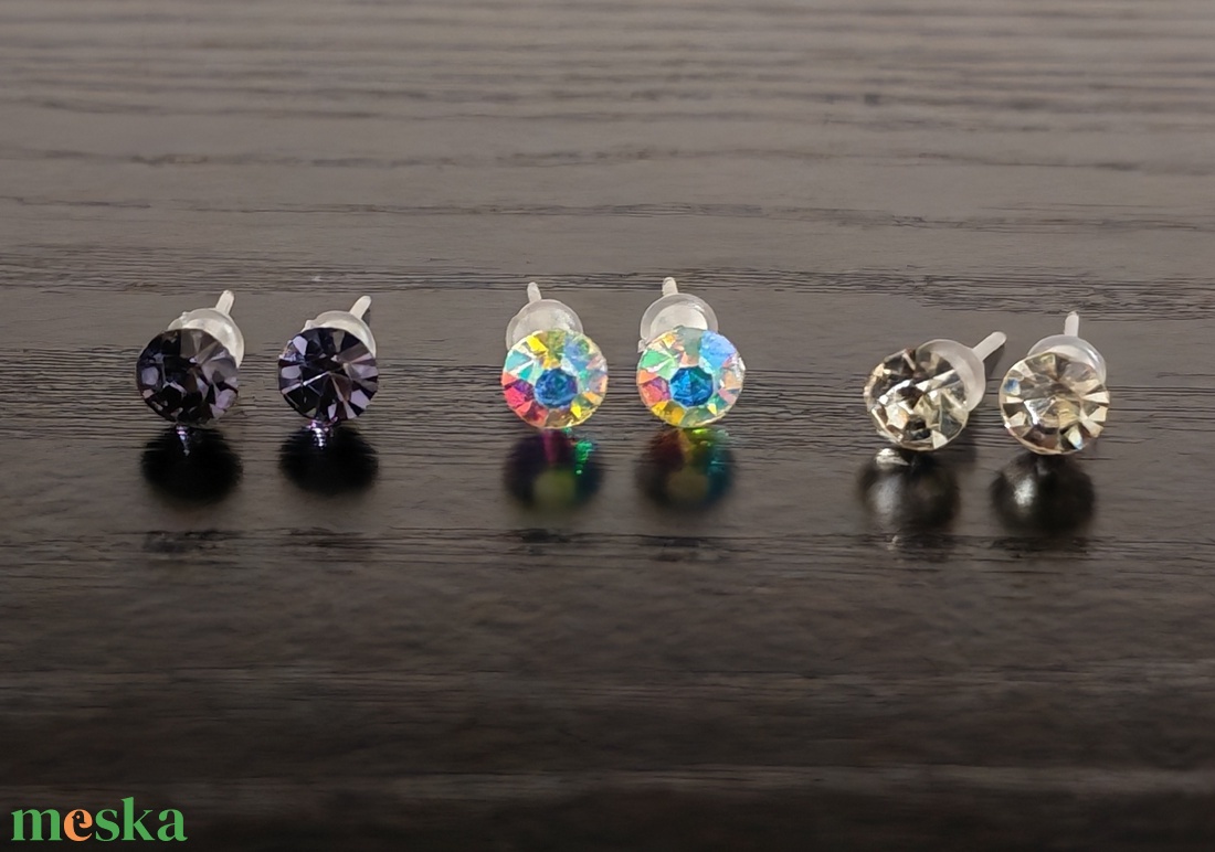 Rivoli Fülbevaló Többféle (Fémmentes) - ékszer - fülbevaló - pötty fülbevaló - Meska.hu