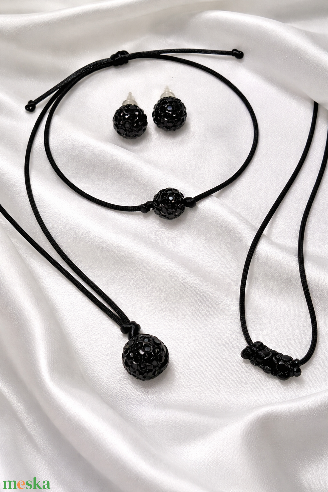 Makramé Ékszerszett  - ékszer - ékszerszett - Meska.hu