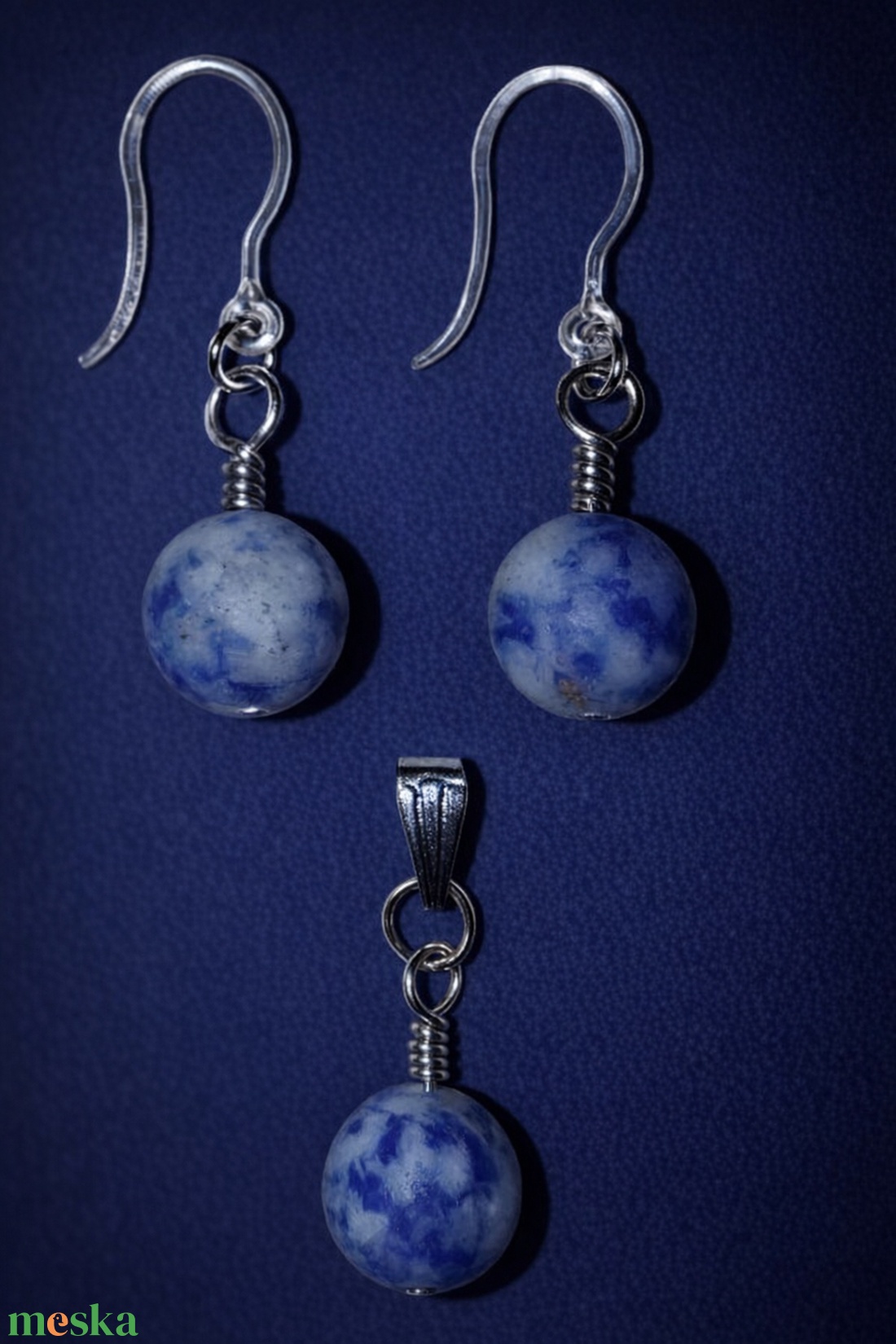 Szodalit Ékszerszett - ékszer - ékszerszett - Meska.hu