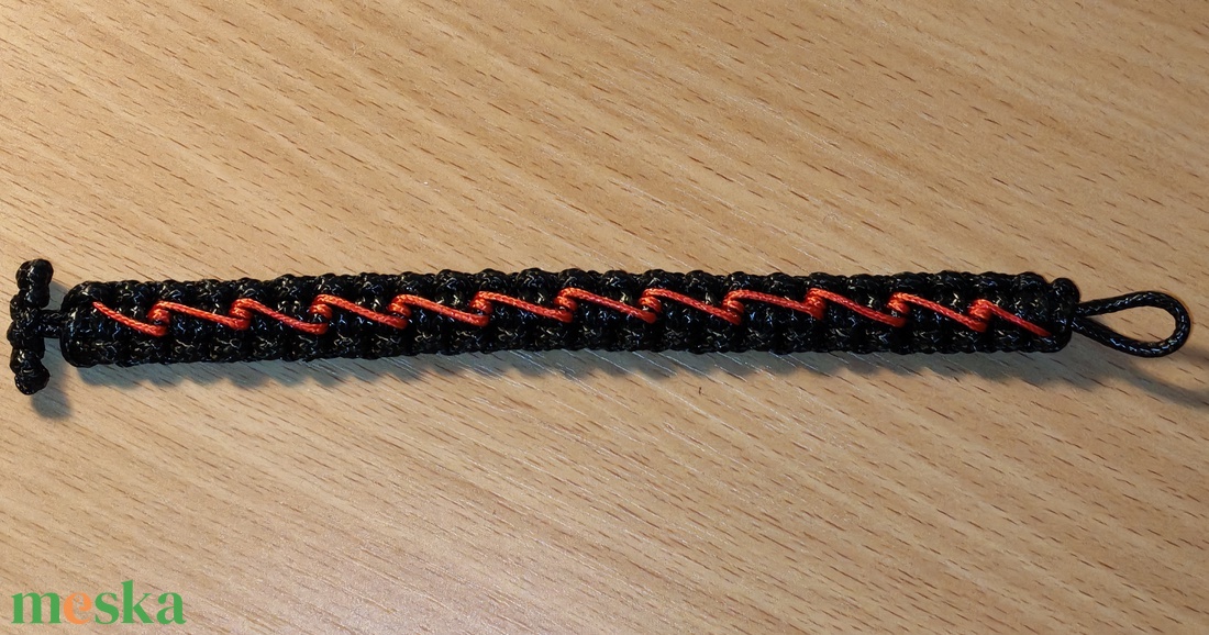 High Voltage ���Makramé Karkötő - ékszer - karkötő - fonott karkötő - Meska.hu