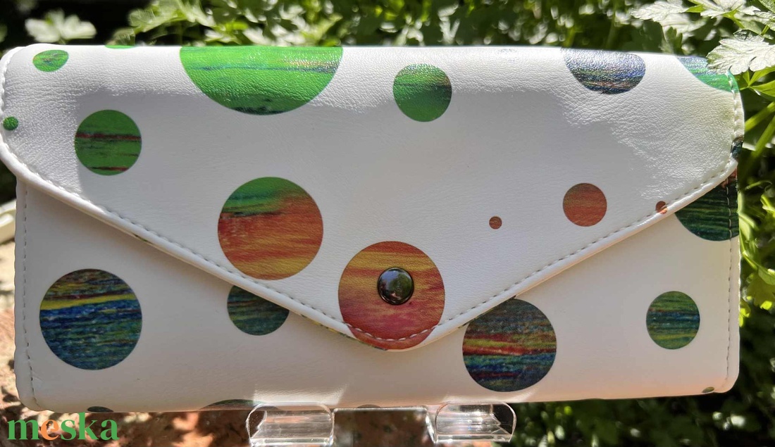 Amália pénztárca - táska & tok - pénztárca & más tok - pénztárca - női pénztárca - Meska.hu