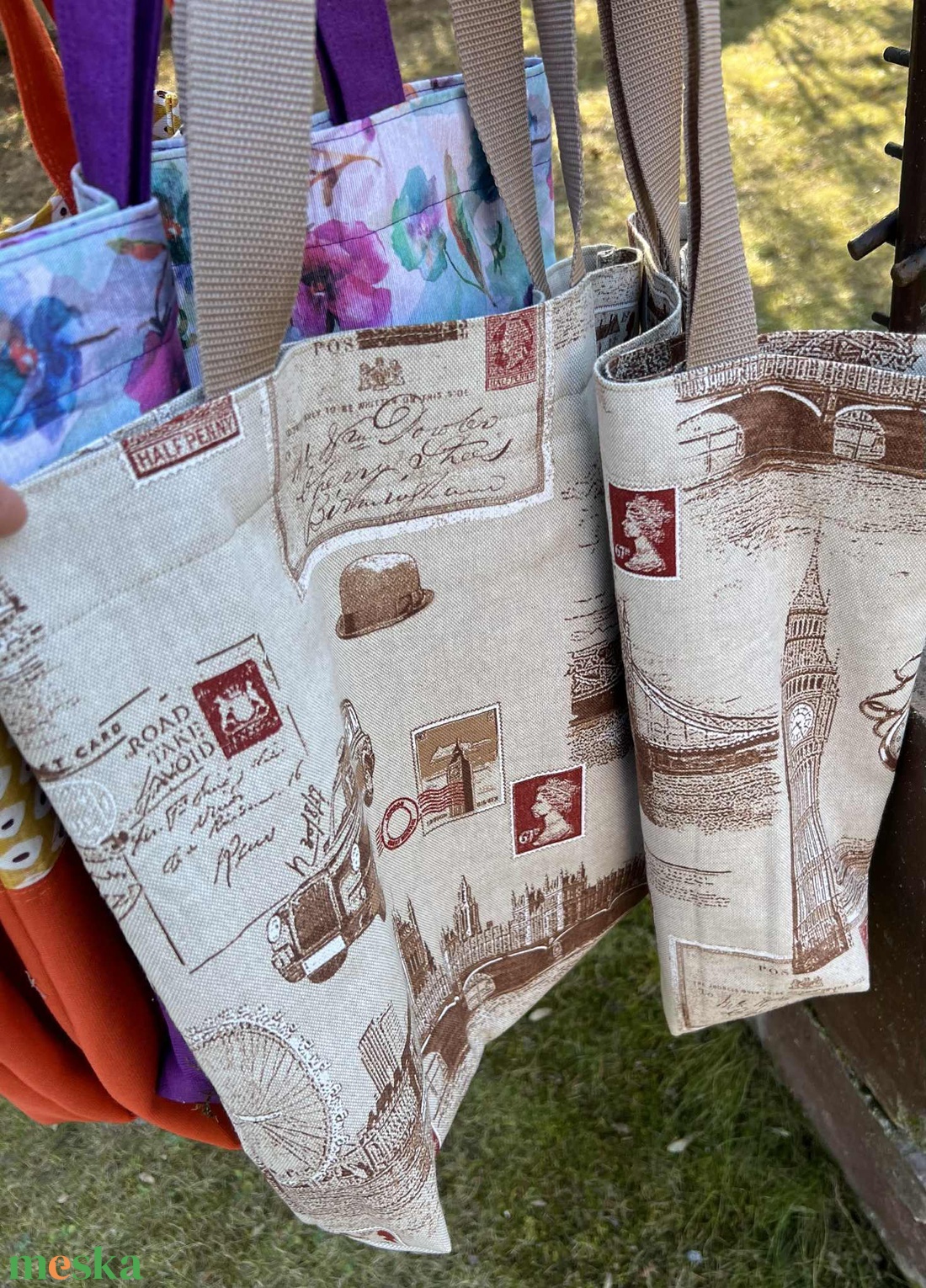 Bevásárló szatyor - táska & tok - bevásárlás & shopper táska - shopper, textiltáska, szatyor - Meska.hu