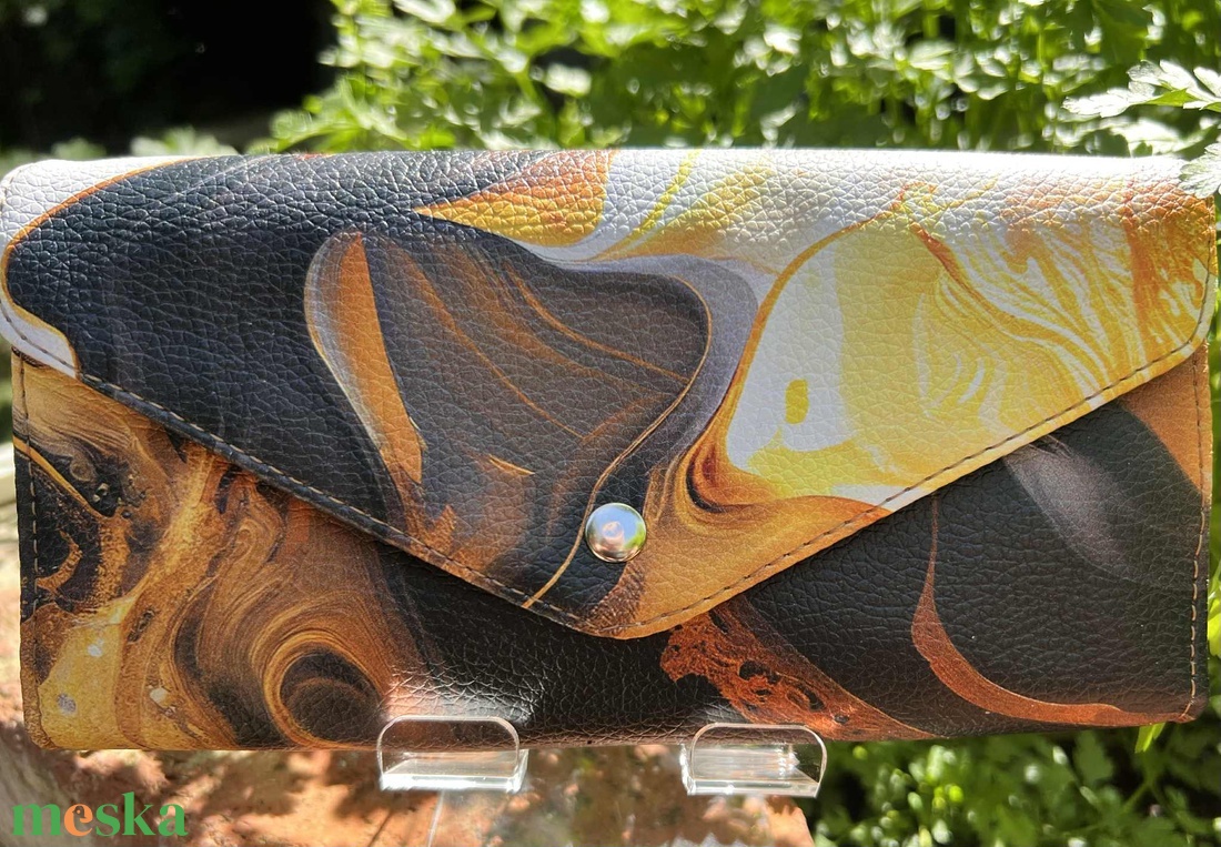 Amália pénztárca - táska & tok - pénztárca & más tok - pénztárca - női pénztárca - Meska.hu