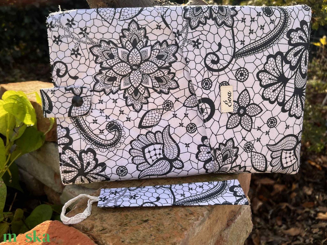 Könyvtok - nagyobb méret - táska & tok - ebook & tablet tok - Meska.hu