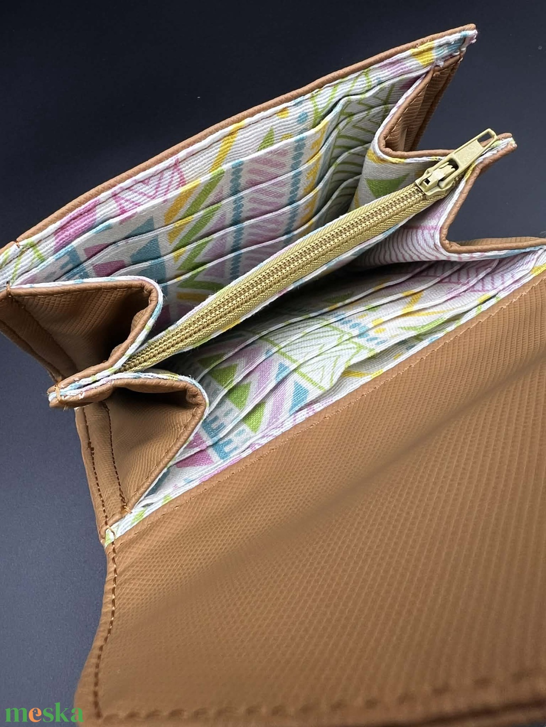 Amália kis méretű pénztárca - táska & tok - pénztárca & más tok - pénztárca - női pénztárca - Meska.hu