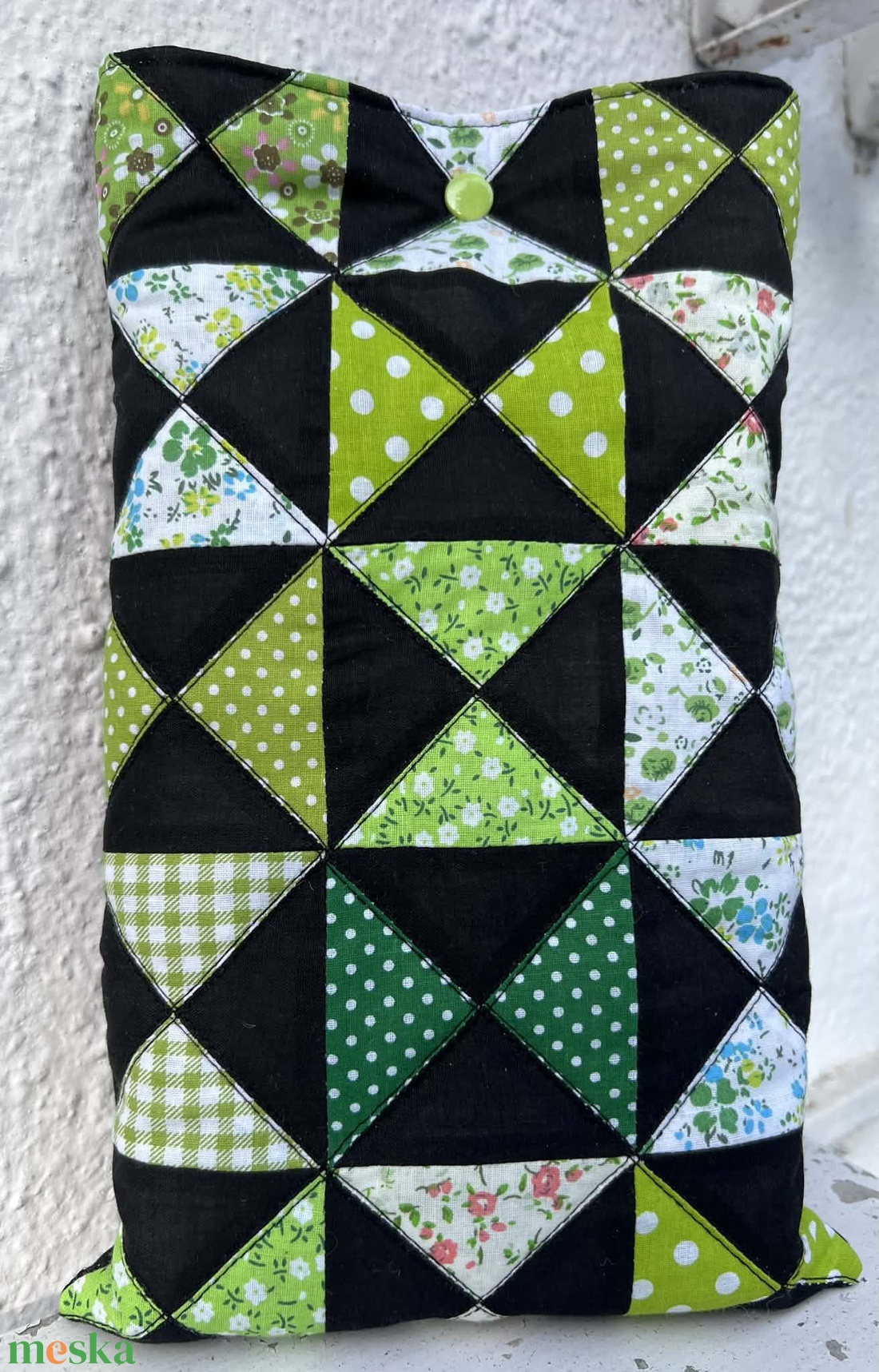 Egyedi patchwork könyvtok - könyv & zene - könyvtok - Meska.hu