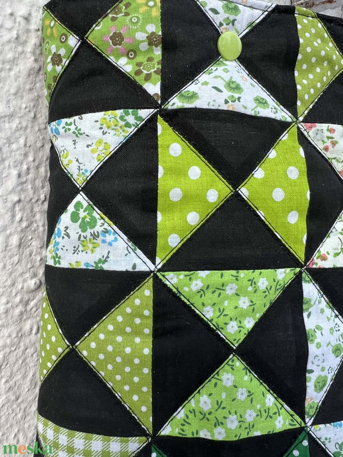 Egyedi patchwork könyvtok - könyv & zene - könyvtok - Meska.hu