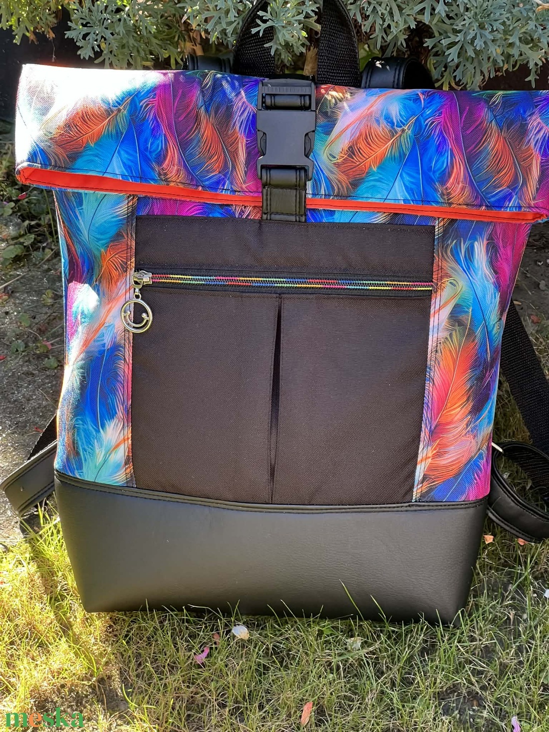 Foldover hátitáska - táska & tok - hátizsák - hátizsák - Meska.hu