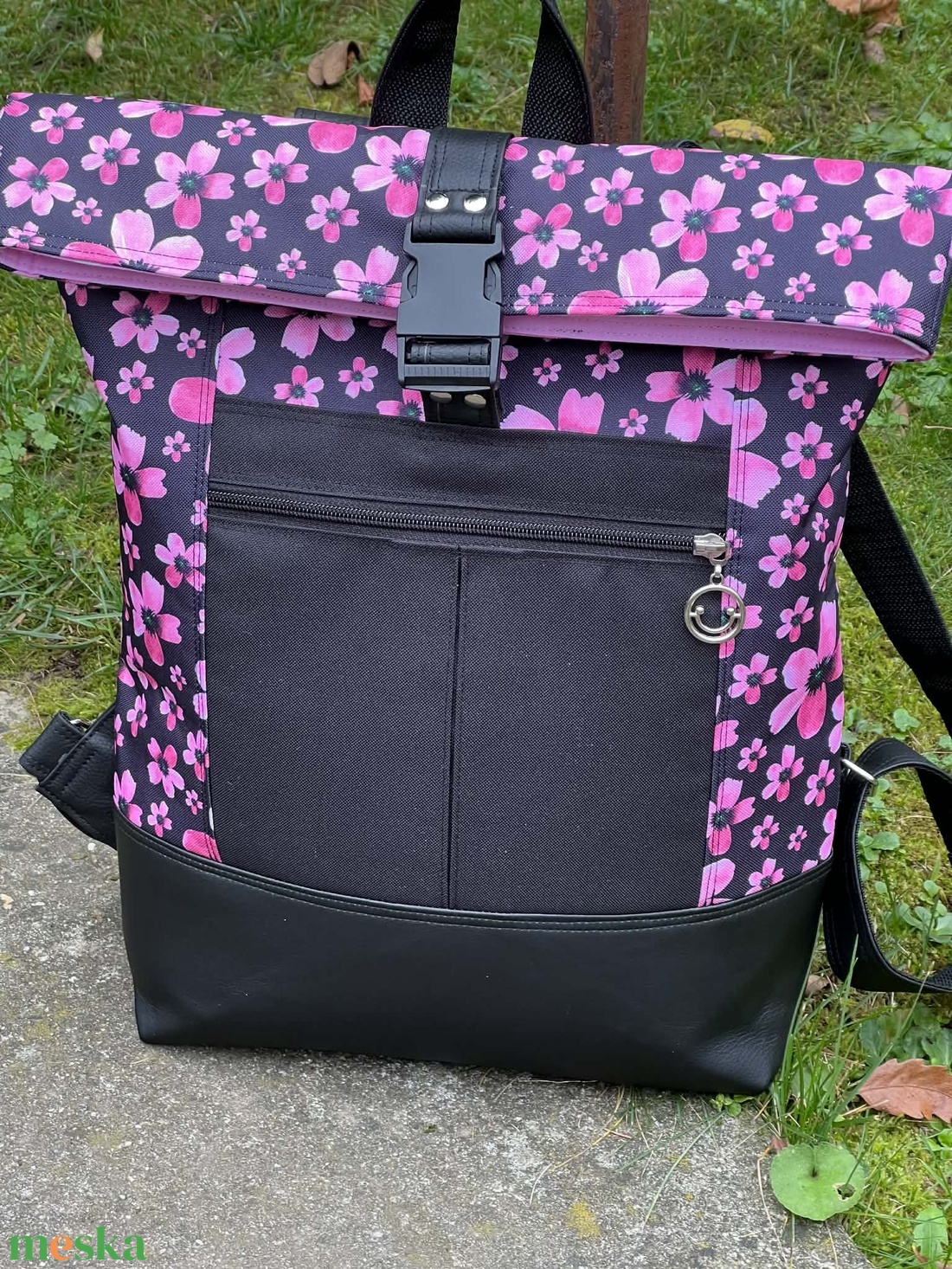 Foldover hátitáska - táska & tok - hátizsák - hátizsák - Meska.hu