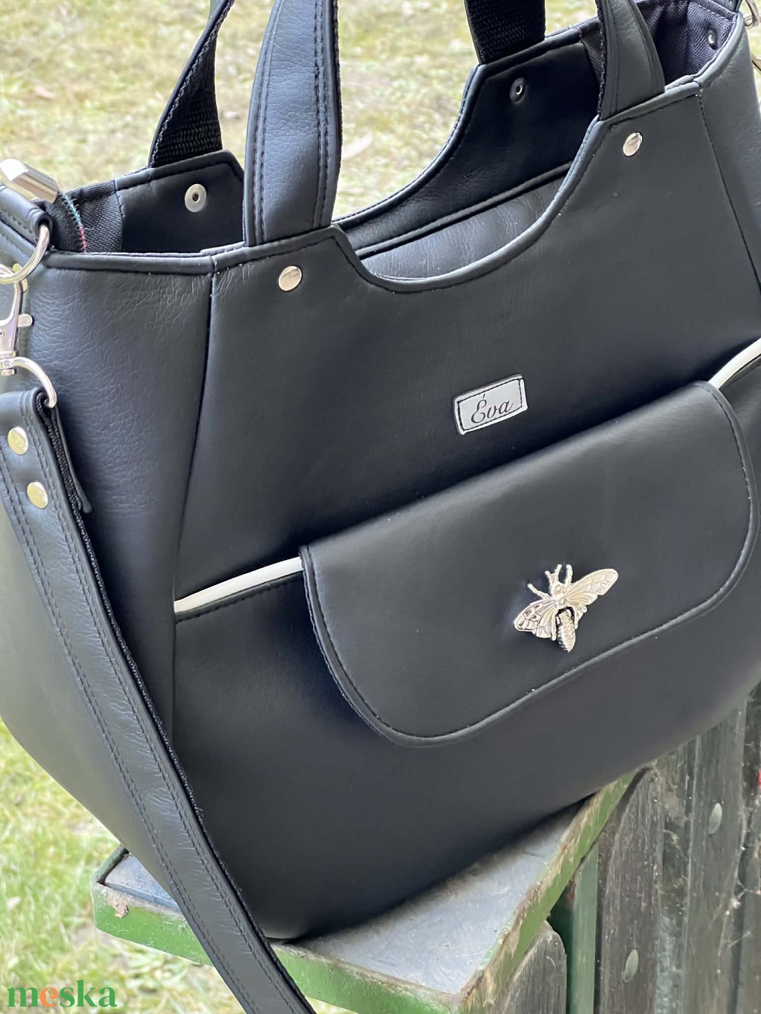 Elegáns kézitáska - táska & tok - kézitáska & válltáska - kézitáska - Meska.hu