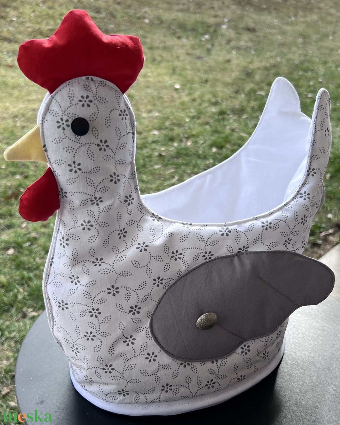 Húsvéti tojástartó tyúk - ünnepi díszek, dekorációk - húsvéti díszek és dekorációk - húsvéti tojástartó - Meska.hu