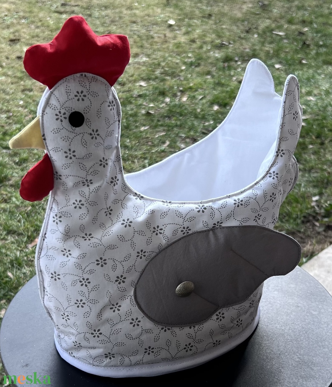 Húsvéti tojástartó tyúk - ünnepi díszek, dekorációk - húsvéti díszek és dekorációk - húsvéti tojástartó - Meska.hu