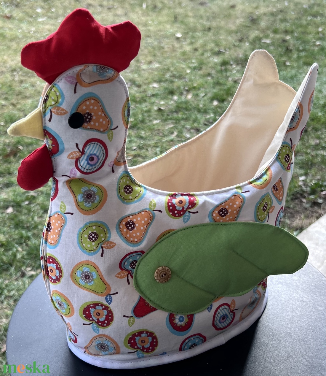 Húsvéti tojástartó tyúk - ünnepi díszek, dekorációk - húsvéti díszek és dekorációk - húsvéti tojástartó - Meska.hu