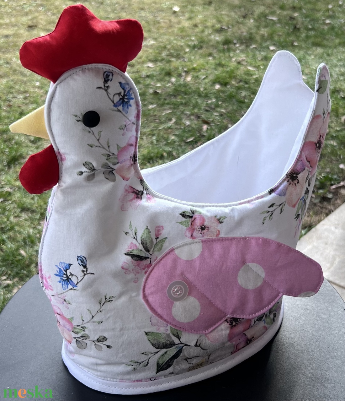 Húsvéti tojástartó tyúk - ünnepi díszek, dekorációk - húsvéti díszek és dekorációk - húsvéti tojástartó - Meska.hu