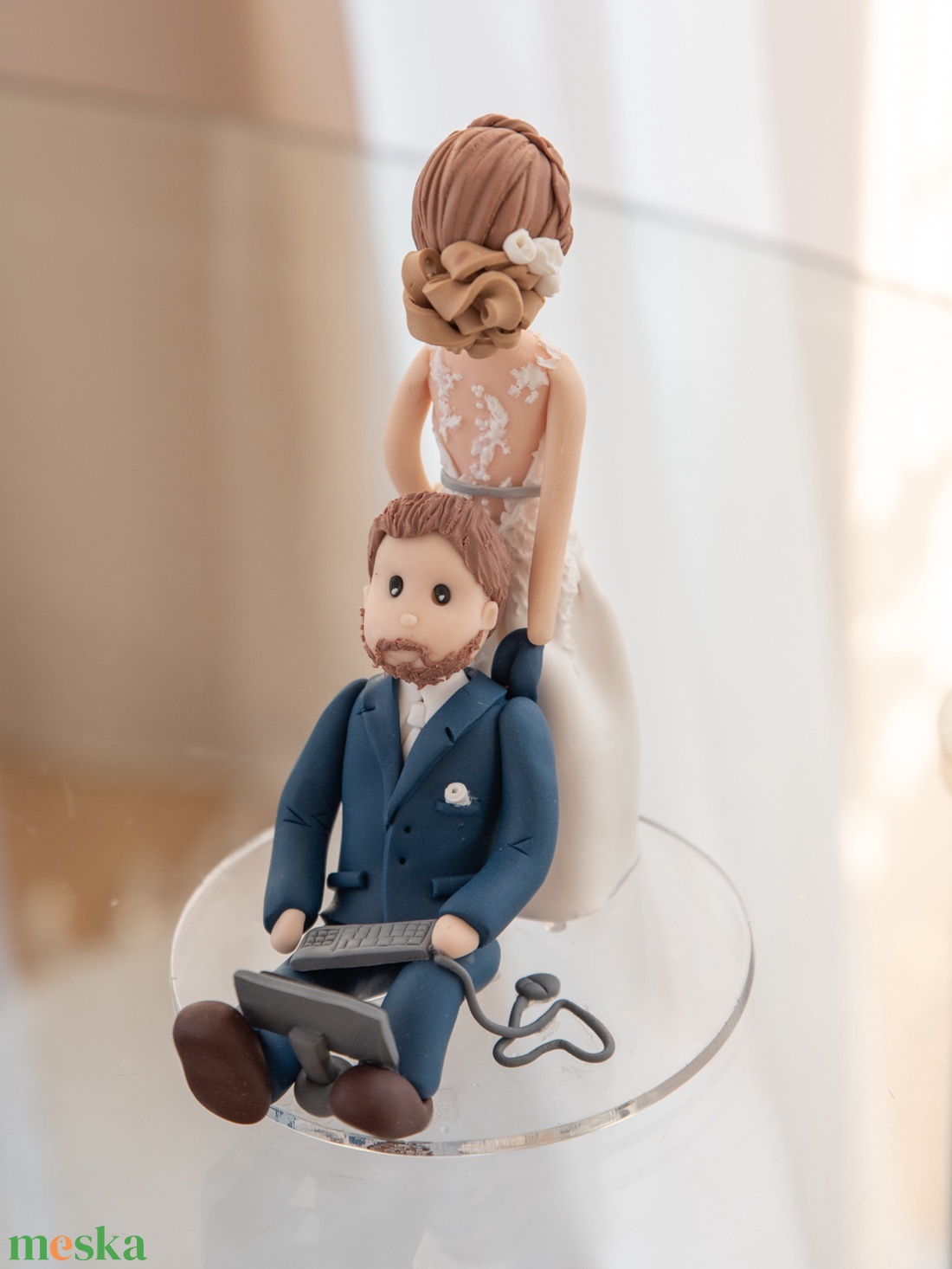 Személyre szabott egyedi tortadísz - esküvő - dekoráció - sütidísz - Meska.hu