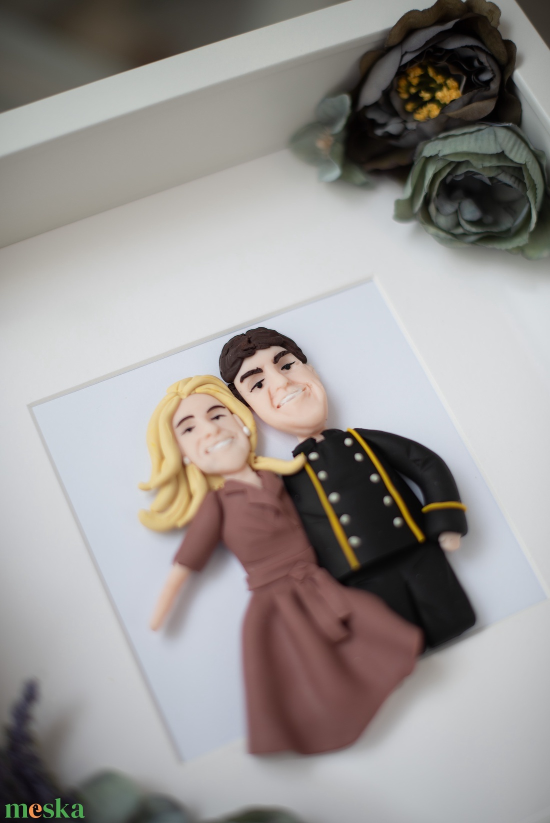 Szülőköszöntő  portré  - esküvő - emlék & ajándék - nászajándék - nászajándék gyűjtők - Meska.hu