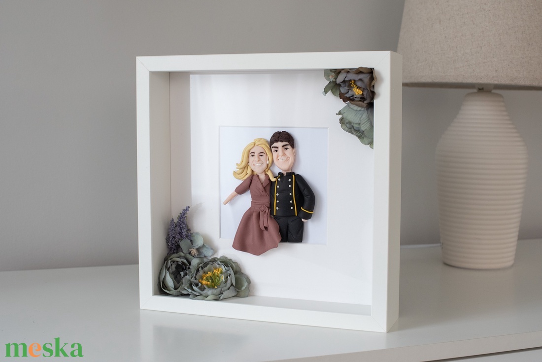 Szülőköszöntő  portré  - esküvő - emlék & ajándék - nászajándék - nászajándék gyűjtők - Meska.hu