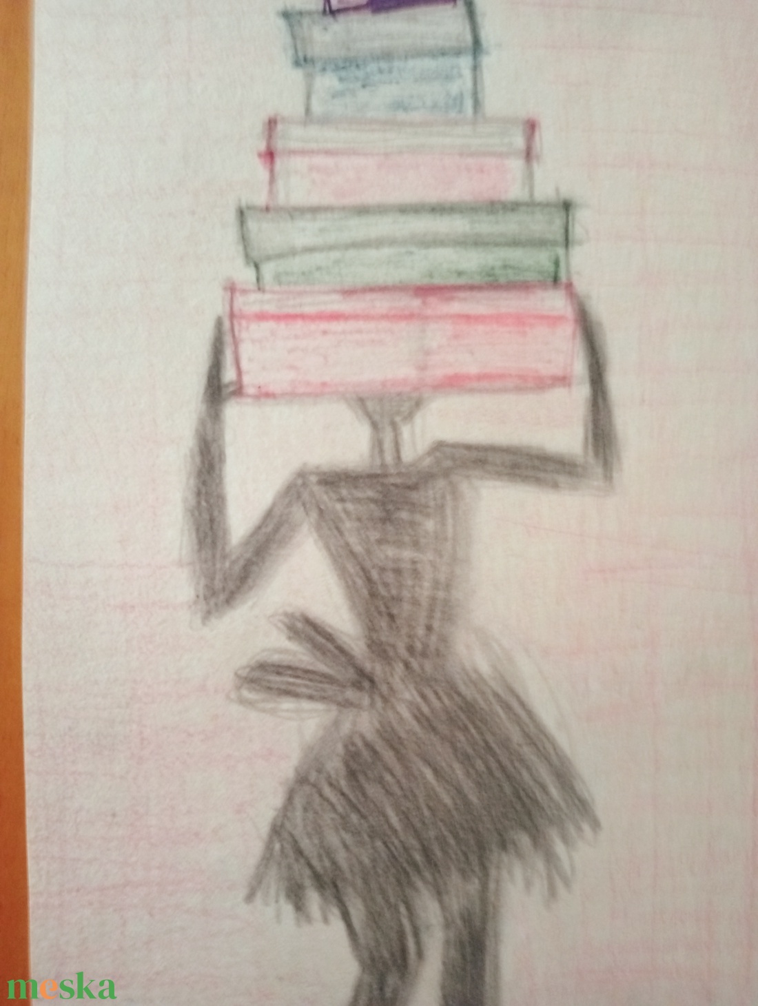 Lány dobozokkal - művészet - grafika & illusztráció - ceruzarajz - Meska.hu Lány dobozokkal - művészet - grafika & illusztráció - ceruzarajz - Meska.hu