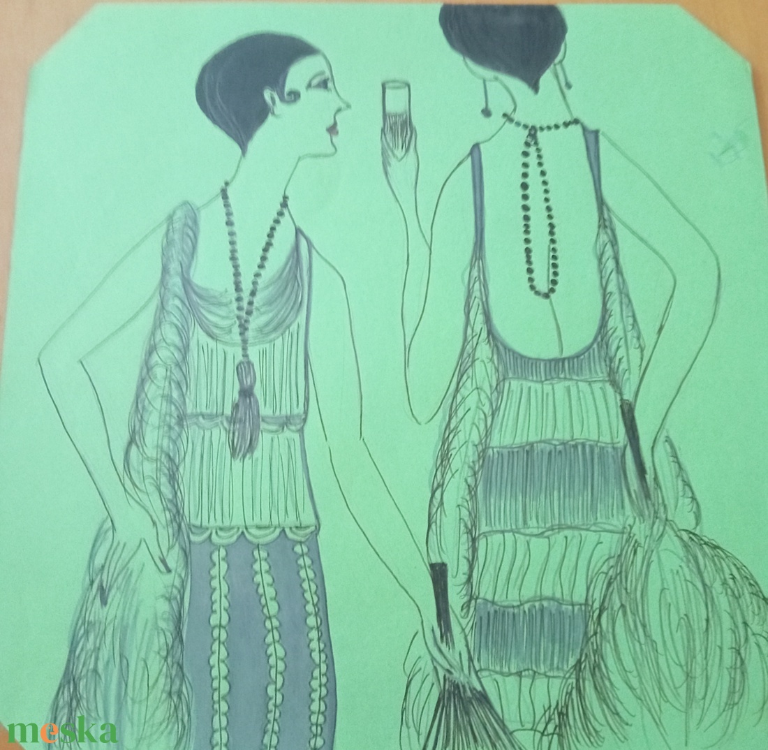 1920 - művészet - grafika & illusztráció - egyéb rajzok - Meska.hu