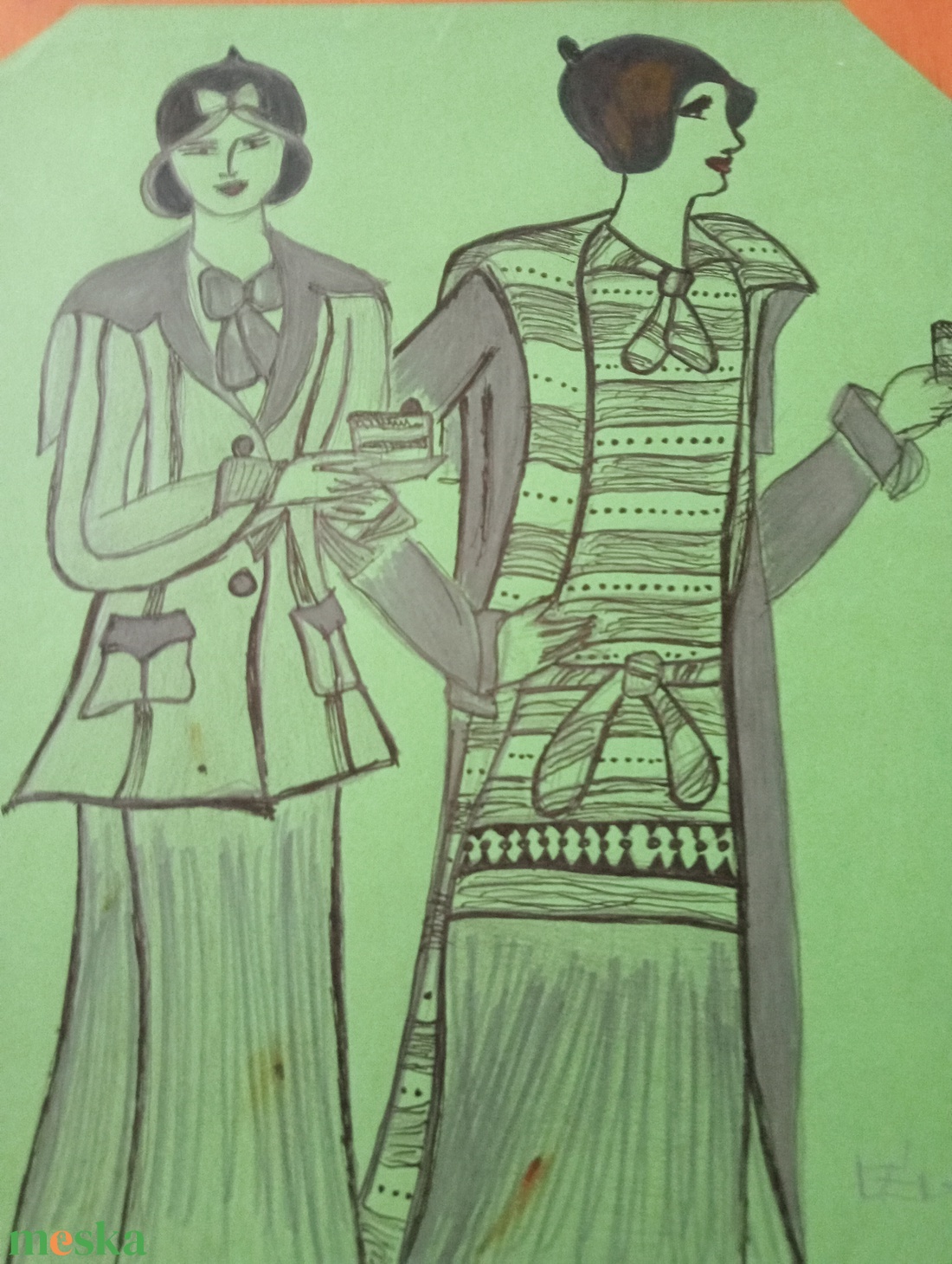 1920 - művészet - grafika & illusztráció - egyéb rajzok - Meska.hu